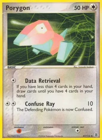 Porygon Pokémon card #47