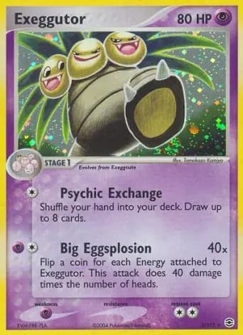 Exeggutor Pokémon card #5