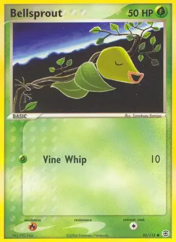 Bellsprout Pokémon card #53