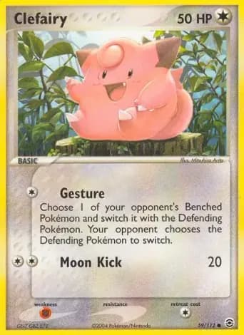 Clefairy Pokémon card #59