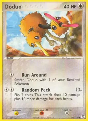 Doduo Pokémon card #62