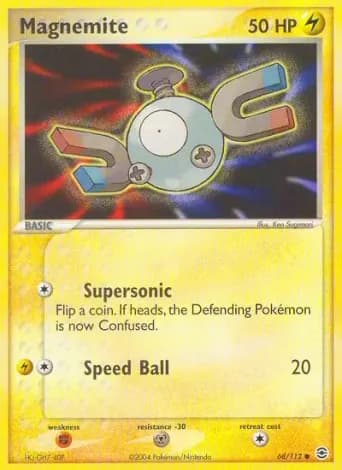 Magnemite Pokémon card #68