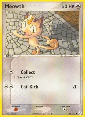 Meowth Pokémon card #69