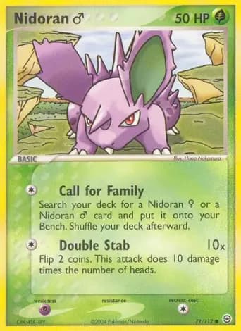 Nidoran♂ Pokémon card #71