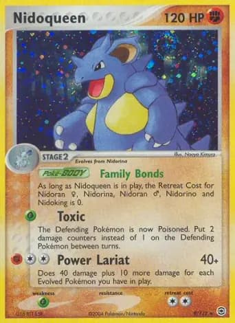 Nidoqueen Pokémon card #9