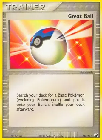 Great Ball Pokémon card #92