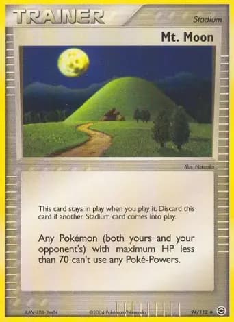 Mt. Moon Pokémon card #94