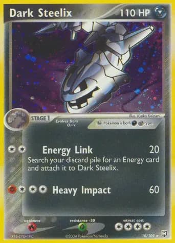 Dark Steelix Pokémon card #10
