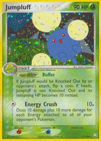 Jumpluff Pokémon card #11