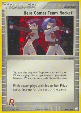 Here Comes Team Rocket! Pokémon card #111