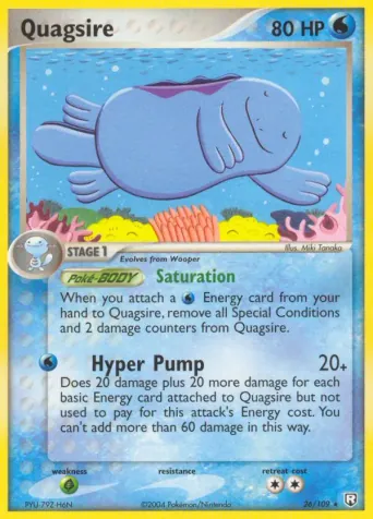 Quagsire Pokémon card #26