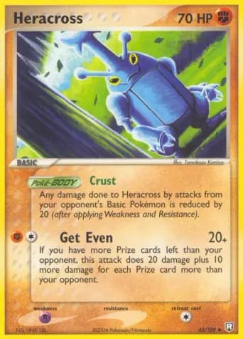 Heracross Pokémon card #43
