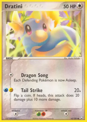 Dratini Pokémon card #53