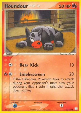 Houndour Pokémon card #59