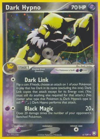 Dark Hypno Pokémon card #6