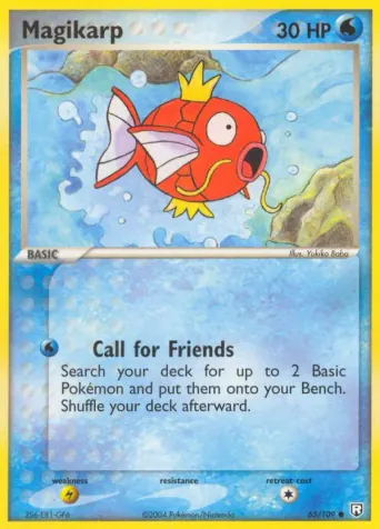 Magikarp Pokémon card #65