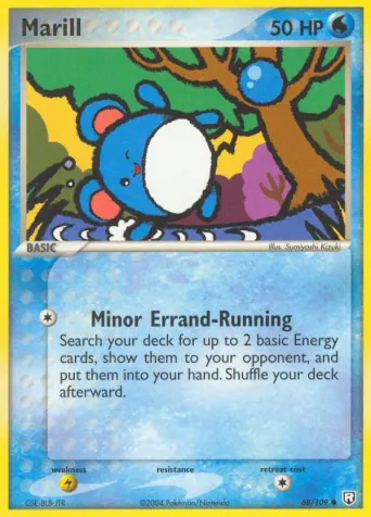 Marill Pokémon card #68