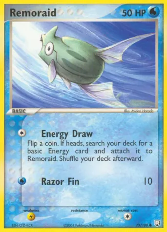 Remoraid Pokémon card #73