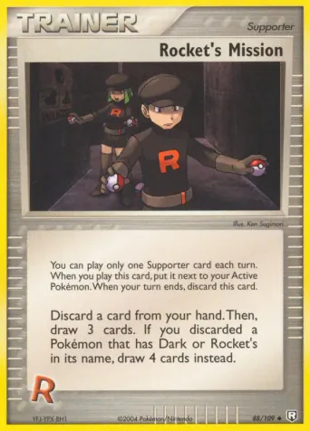 Rocket's Mission Pokémon card #88