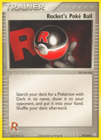 Rocket's Poké Ball Pokémon card #89