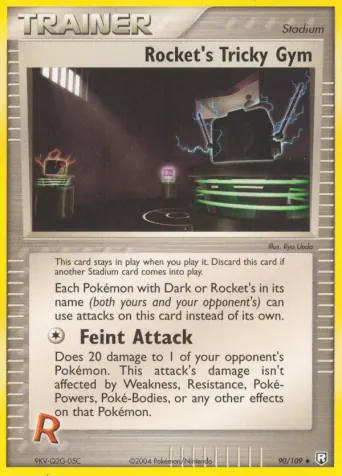 Rocket's Tricky Gym Pokémon card #90