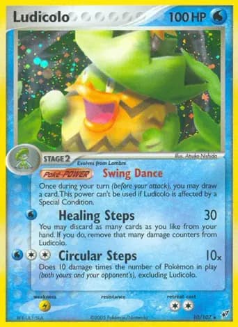 Ludicolo Pokémon card #10