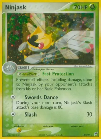 Ninjask Pokémon card #13