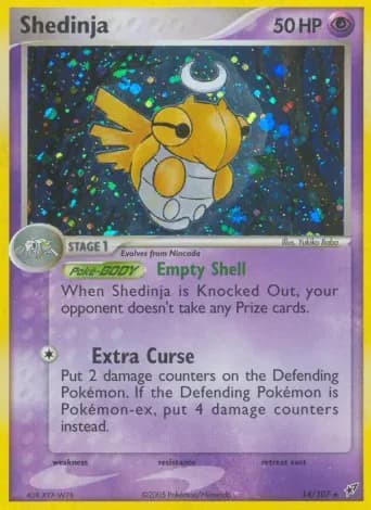 Shedinja Pokémon card #14