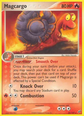 Magcargo Pokémon card #20