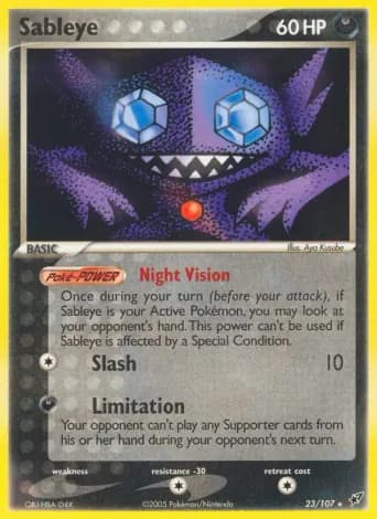 Sableye Pokémon card #23