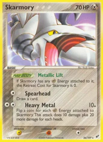Skarmory Pokémon card #26