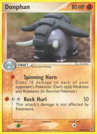 Donphan Pokémon card #30