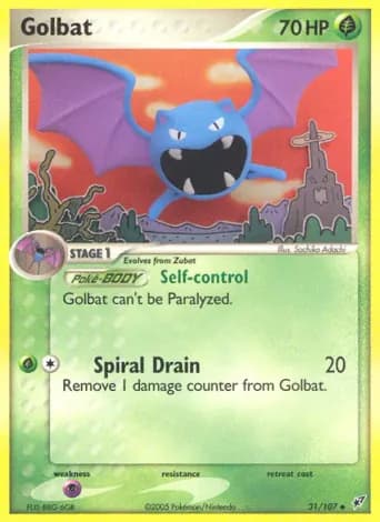Golbat Pokémon card #31