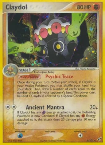 Claydol Pokémon card #5