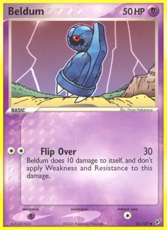 Beldum Pokémon card #55