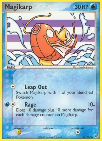 Magikarp Pokémon card #64