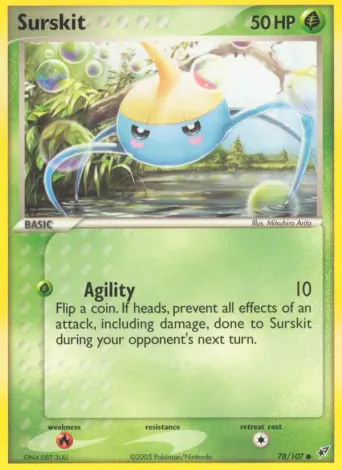 Surskit Pokémon card #78