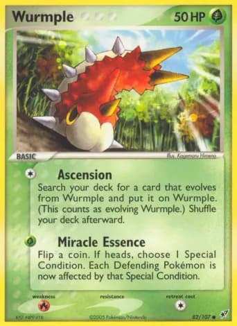 Wurmple Pokémon card #82