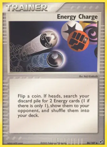 Energy Charge Pokémon card #86