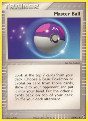 Master Ball Pokémon card #88