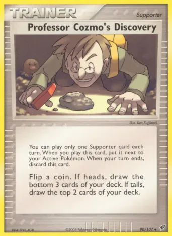 Professor Cozmo's Discovery Pokémon card #90