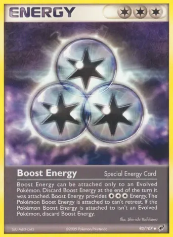 Boost Energy Pokémon card #93