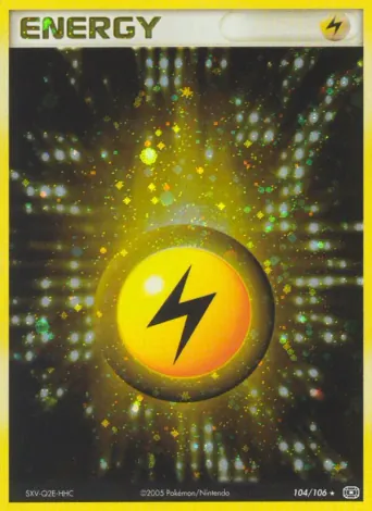 Lightning Energy Pokémon card #104