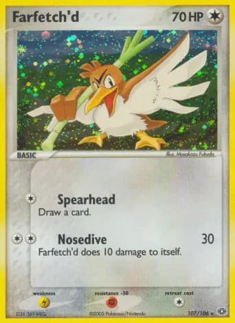 Farfetch'd Pokémon card #107