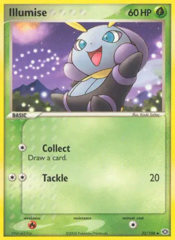 Illumise Pokémon card #32