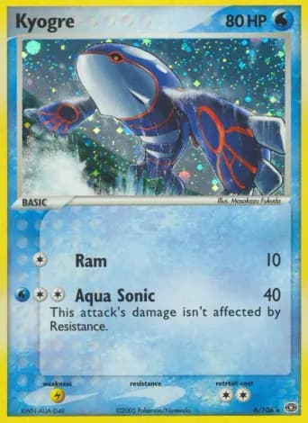 Kyogre Pokémon card #6