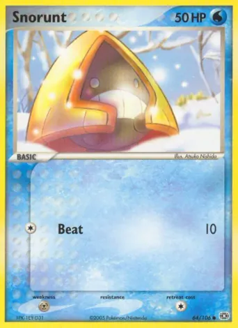 Snorunt Pokémon card #64