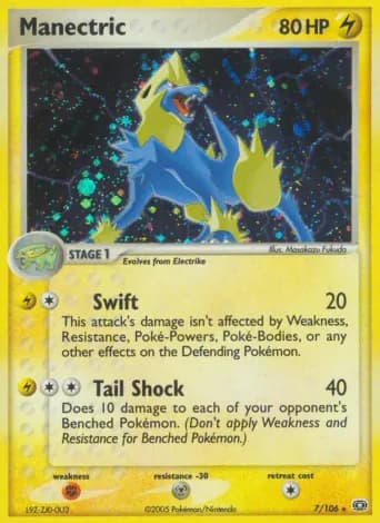 Manectric Pokémon card #7