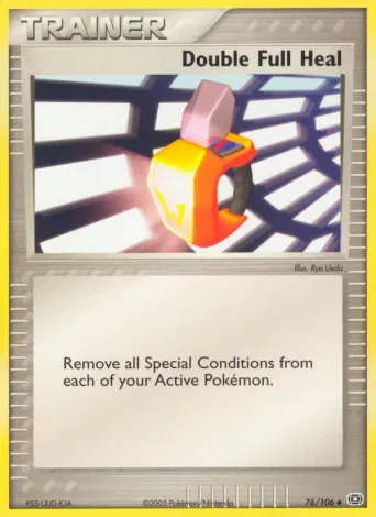 Double Full Heal Pokémon card #76