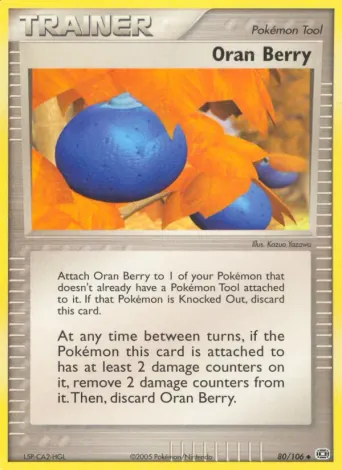 Oran Berry Pokémon card #80